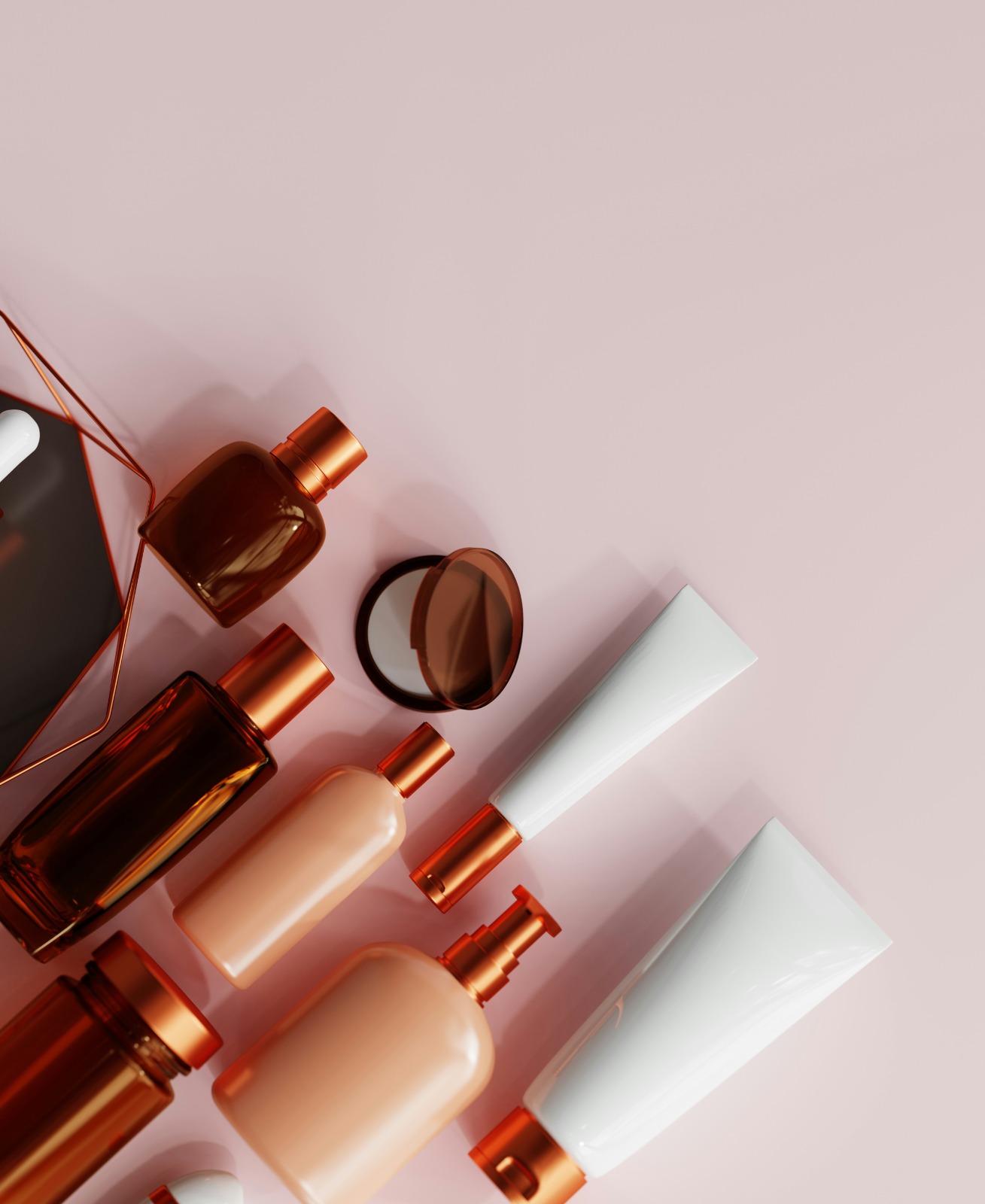 Luxury serum bottle